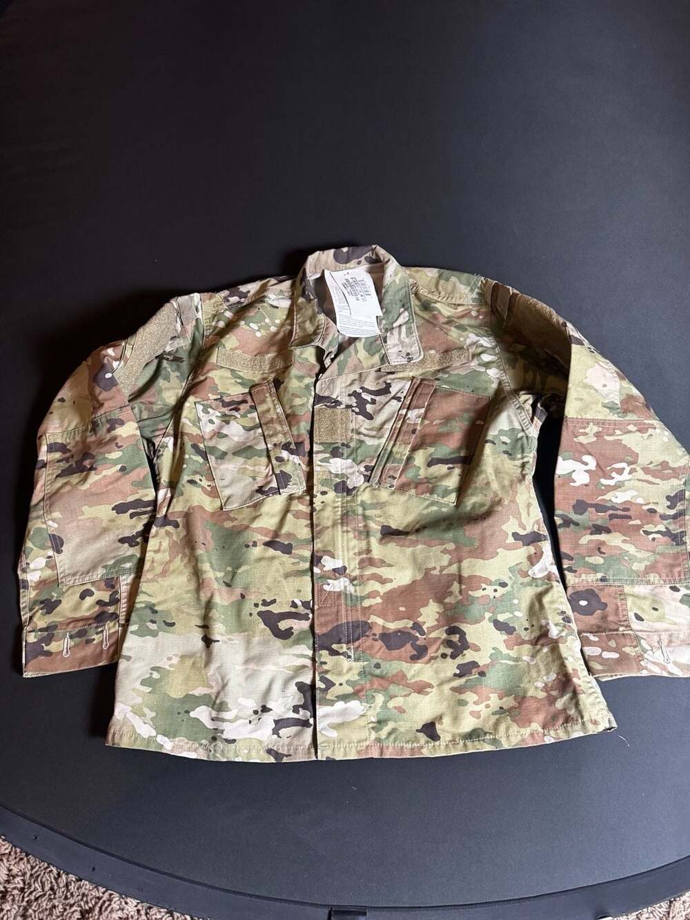 US Military OCP Scorpion W2 Combat Coat Small-Short